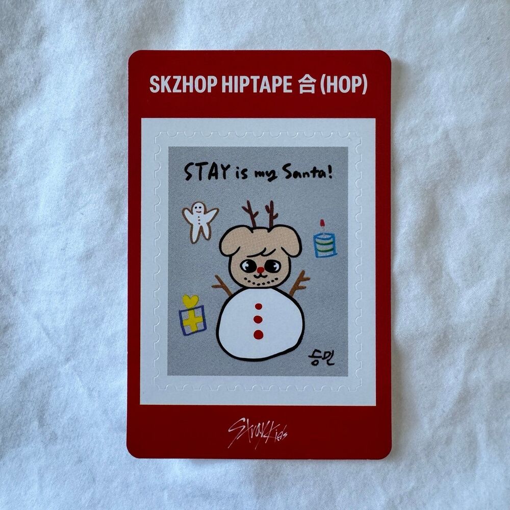 Stray Kids Seungmin PuppyM HOP stamp sticker